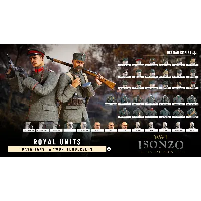 Isonzo - Royal Units Pack DLC АВТОДОСТАВКА STEAM РОССИЯ - irongamers.ru