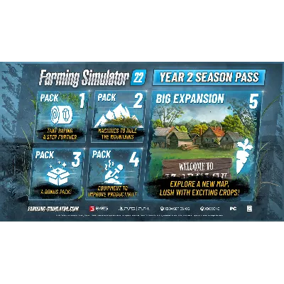 Farming Simulator 22 - Year 2 Season Pass АВТОДОСТАВКА STEAM РОССИЯ - irongamers.ru