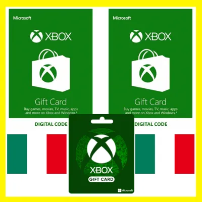 XBOX ПОДАРОЧНАЯ КАРТА ИТАЛИЯ IT XBOX EURO КАРТА ПОПОЛНЕНИЯ ИКСБОКС КОД ITALY EUR - irongamers.ru