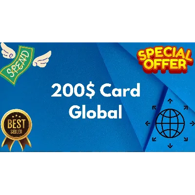 200$ Card Global All Services/Subscriptions/Others - irongamers.ru