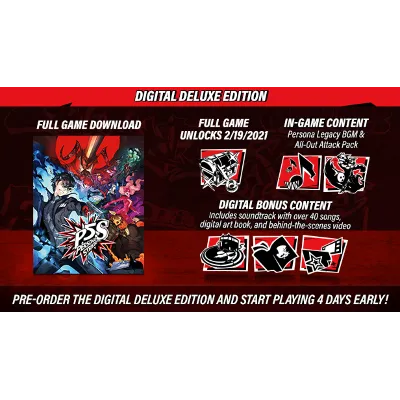 Persona 5 Strikers Deluxe Steam Ключ РФ-Global + - irongamers.ru