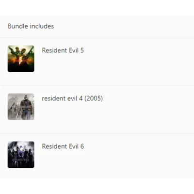 RESIDENT EVIL TRIPLE PACK (4/5/6) XBOX КЛЮЧ - irongamers.ru