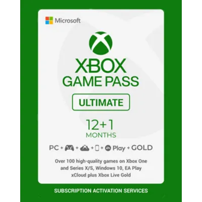 12 месяцев XBOX GAME PASS - ULTIMATE EA Play+Gold - irongamers.ru