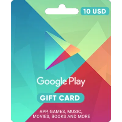Google Play Gift Card 10$ USD USA АВТО ВЫДАЧА 24/7 - irongamers.ru