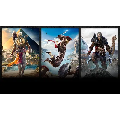 ASSASSIN&acute;S CREED НАБОР:VALHALLA+ODYSSEY+ORIGINS XBOX - irongamers.ru