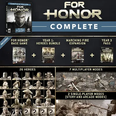 FOR HONOR® COMPLETE EDITION WW XBOX ONE/X|S КЛЮЧ - irongamers.ru
