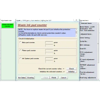 Adjustment program Epson L1218, L1258, L1259, L3218 ... - irongamers.ru