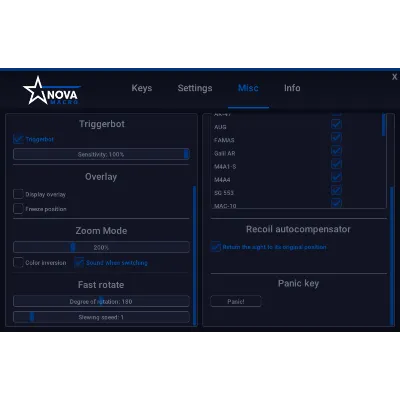 [NovaMacro] Макросы CS2 | КС2 ГЛОБАЛ - irongamers.ru