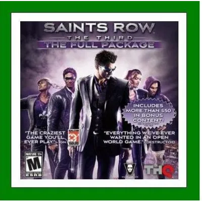 Saints Row: The Third Full Package Steam⭐Ключ Активации РФ+СНГ АКЦИЯ 0% Карты - irongamers.ru