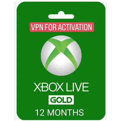Xbox Live Gold 12 месяцев Digital Code (xbox core) - irongamers.ru