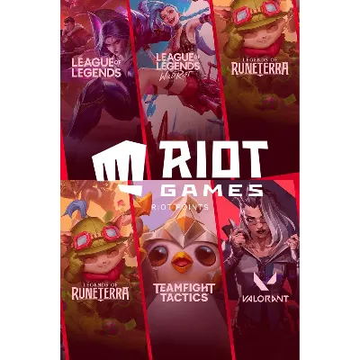 100 RIOT POINTS LoL/VALORANT/TFT/LOR GLOBAL - irongamers.ru