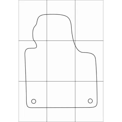 AUDI A3 Sportback 2004-- Лекала автоковриков, вектор - irongamers.ru
