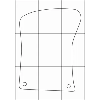 AUDI A3 Sportback 2004-- Лекала автоковриков, вектор - irongamers.ru