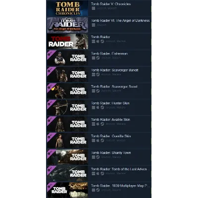Tomb Raider Collection + DLC&acute;s Steam Offline - irongamers.ru