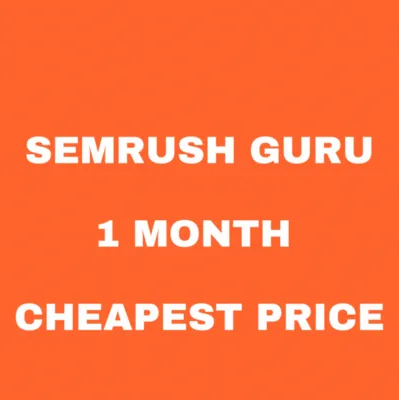 Semrush Guru 1-2-3 месяца Доступ через панель Автодоставка PayPal - irongamers.ru
