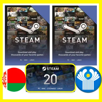 СТИМ КАРТЫ BELARUS STEAM КОД ПОПОЛНЕНИЯ | ПОПОЛНИТЬ СТИМ БЕЛАРУСЬ - irongamers.ru