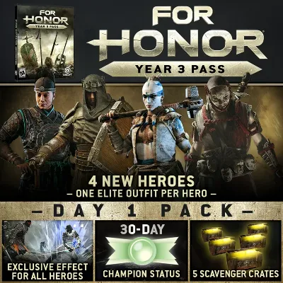 FOR HONOR®YEAR 3 PASS XBOX ONE /X|S КЛЮЧ+ПОМОЩЬ - irongamers.ru