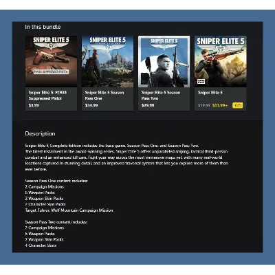 Sniper Elite 5 Complete Edition XBOX ONE SERIES X|S PC Ключ - irongamers.ru