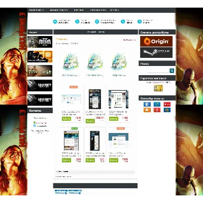 STEAM Магазин на CMS Digiseller с Админкой и шаблоном - irongamers.ru