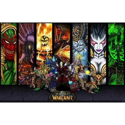 WoW CD-Key +BC+WotLK+Cat+MoP+WoD (RU) 30 дней (Photo) - irongamers.ru