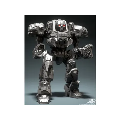 БОЕВОЙ МЕХ: ПРОВЕРЕН И ГОТОВ К 3D ПЕЧАТИ - irongamers.ru