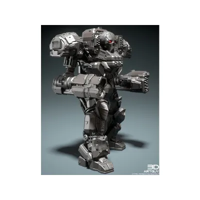 БОЕВОЙ МЕХ: ПРОВЕРЕН И ГОТОВ К 3D ПЕЧАТИ - irongamers.ru