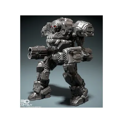 БОЕВОЙ МЕХ: ПРОВЕРЕН И ГОТОВ К 3D ПЕЧАТИ - irongamers.ru