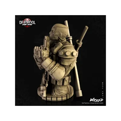 MARVEL DEADPOOL BUST: ПРОВЕРЕН И ГОТОВ К 3D ПЕЧАТИ - irongamers.ru