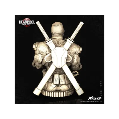 MARVEL DEADPOOL BUST: ПРОВЕРЕН И ГОТОВ К 3D ПЕЧАТИ - irongamers.ru