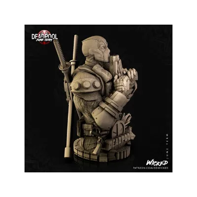 MARVEL DEADPOOL BUST: ПРОВЕРЕН И ГОТОВ К 3D ПЕЧАТИ - irongamers.ru