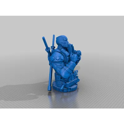 MARVEL DEADPOOL BUST: ПРОВЕРЕН И ГОТОВ К 3D ПЕЧАТИ - irongamers.ru