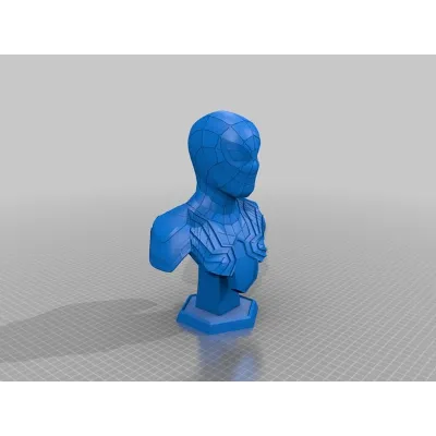 IRON SPIDER BUST: ПРОВЕРЕН И ГОТОВ К 3D ПЕЧАТИ - irongamers.ru