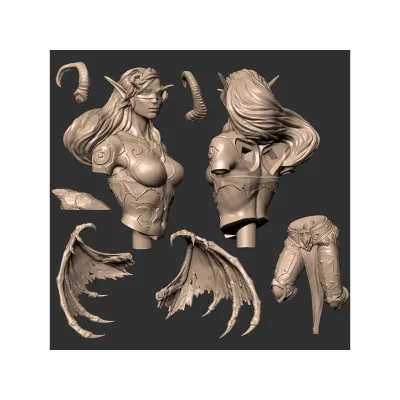 DEMON HUNTER - WOW: ПРОВЕРЕН И ГОТОВ К 3D ПЕЧАТИ - irongamers.ru