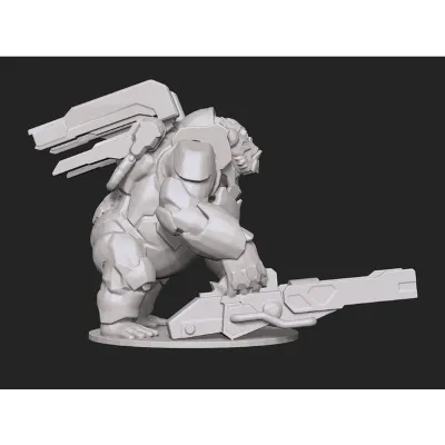 WINSTON OVERWATCH: ПРОВЕРЕН И ГОТОВ К 3D ПЕЧАТИ - irongamers.ru