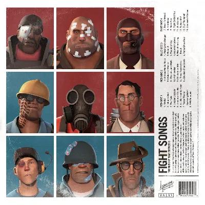 Fight Songs: The Music Of Team Fortress 2 АВТОДОСТАВКА STEAM РОССИЯ - irongamers.ru