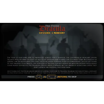 Vlad Voievod Dracula. Episode 1 Manhunt STEAM KEY - irongamers.ru