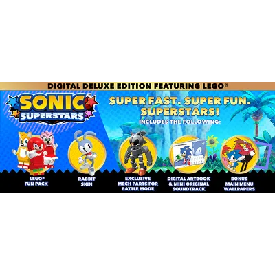 SONIC SUPERSTARS Deluxe feat. LEGO МИР АВТО - irongamers.ru