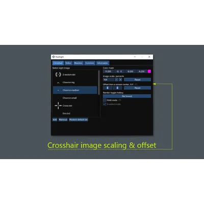HudSight - custom crosshair overlay | АВТО [RU Steam] - irongamers.ru