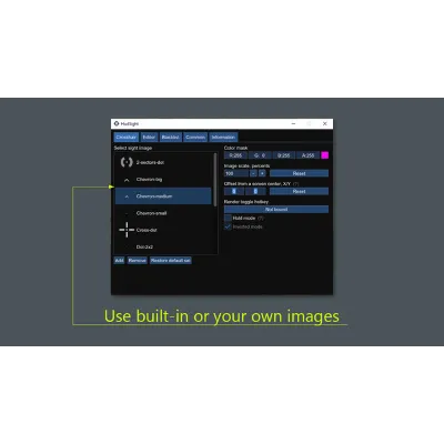 HudSight - custom crosshair overlay | АВТО [RU Steam] - irongamers.ru