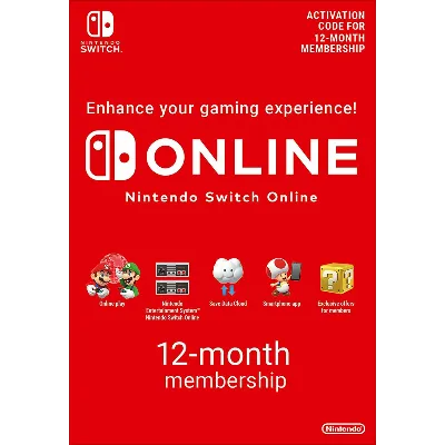 Nintendo Switch Online / Expansion 12 МЕС ПОДПИСКА - irongamers.ru