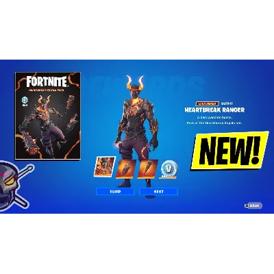 Fortnite набор «Лавовый чемпион» + 600 ВБ XBOX КЛЮЧ - irongamers.ru