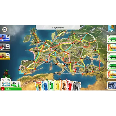 Ticket to Ride - Europe Expansion DLC STEAM РОССИЯ - irongamers.ru