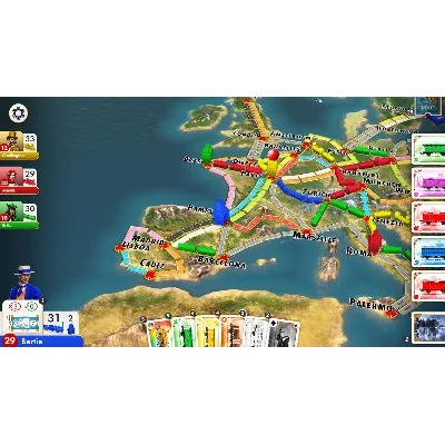 Ticket to Ride - Europe Expansion DLC STEAM РОССИЯ - irongamers.ru