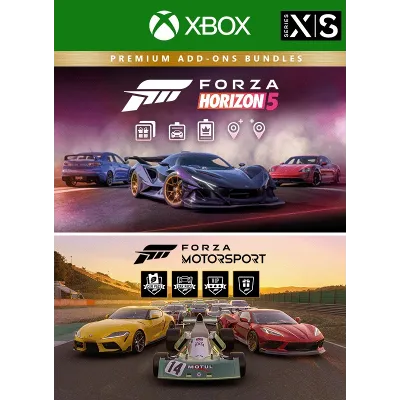 FORZA MOTORSPORT AND HORIZON 5 PREMIUM ADD-ONS КЛЮЧ - irongamers.ru