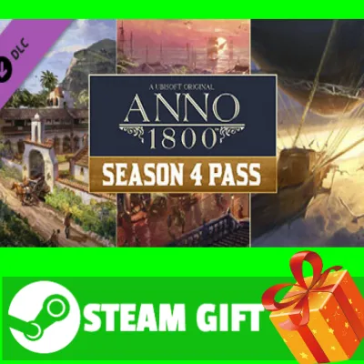 ⭐ ВСЕ СТРАНЫ+РОССИЯ⭐ Anno 1800 - Season 4 Pass STEAM - irongamers.ru