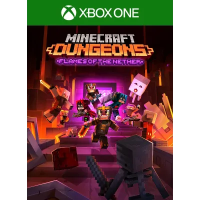 MINECRAFT DUNGEONS: FLAMES OF THE NETHER XBOX КЛЮЧ - irongamers.ru