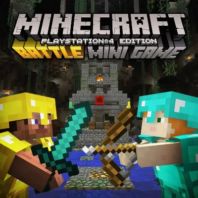 Minecraft: набор карт «Битва 1» PS4 ПСН PLAYSTATION - irongamers.ru