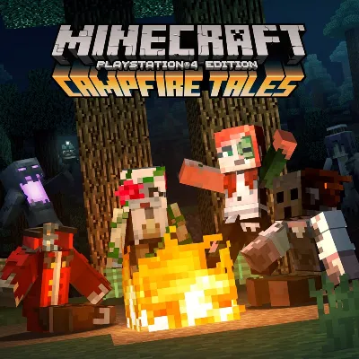 Minecraft: набор cкинов «Байки у костра» PS4 ПСН - irongamers.ru