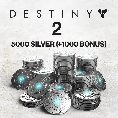 5000 ед. серебра Destiny 2 (+1000 ед. в подарок) ПСН - irongamers.ru