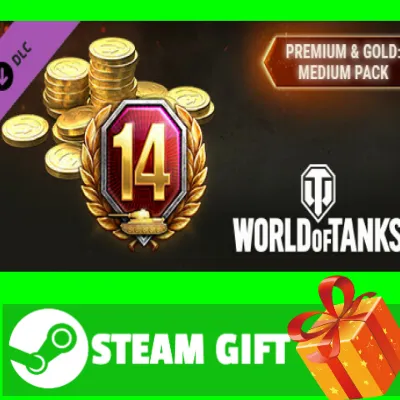 ⭐ ВСЕ СТРАНЫ⭐ World of Tanks Premium Gold Medium Pack - irongamers.ru